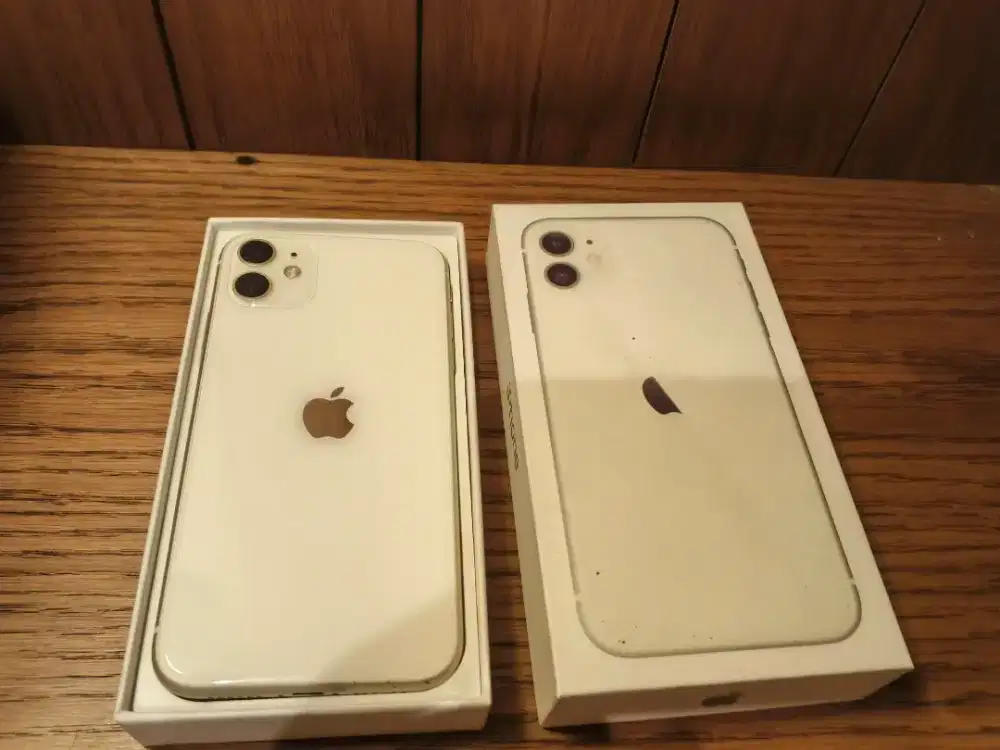 iphone 11 128gb baru sepert putih