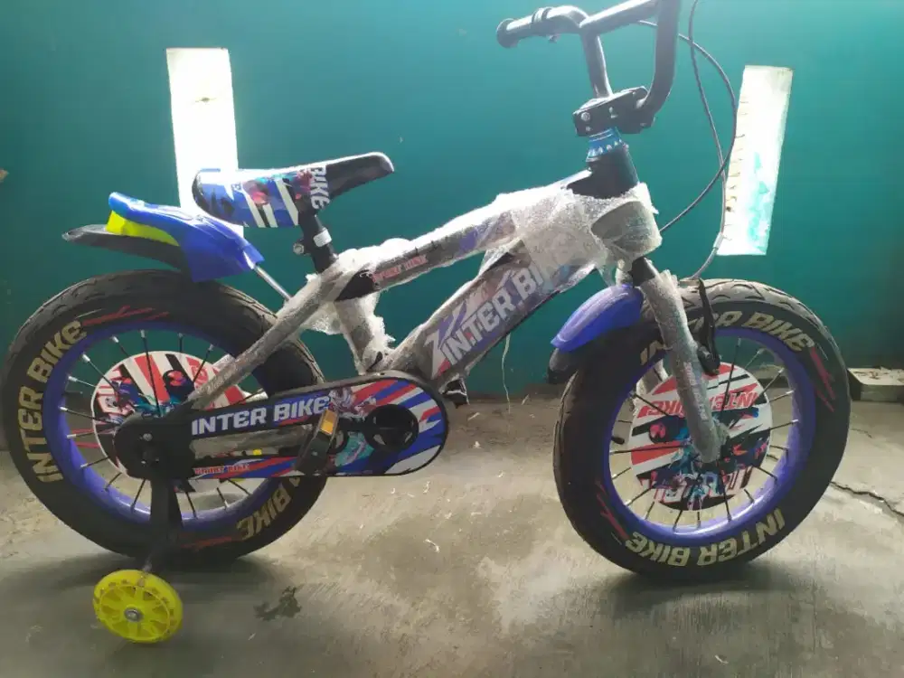 Sepedah anak interbike 16inc ban besar