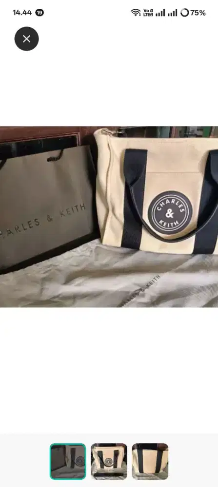 Tas Totebag Charles & Keith
