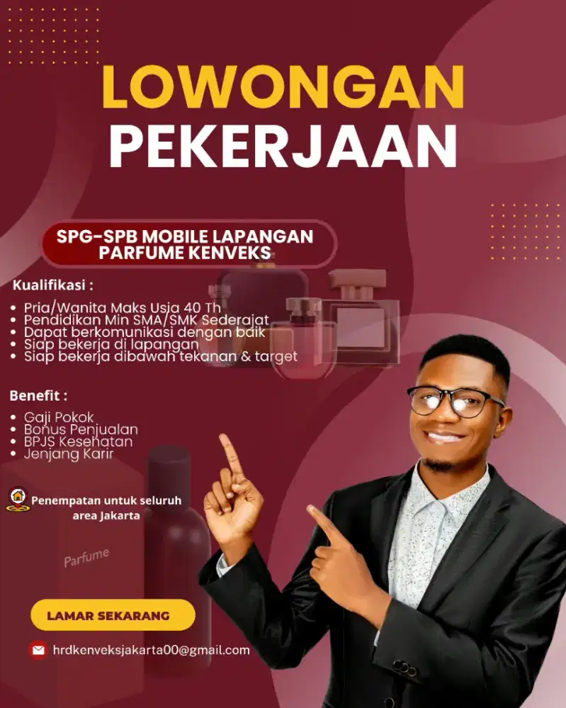 Lowongan Pekerjaan SPG-SPB MOBILE LAPANGAN