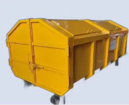 Bak Sampah Tertutup Kapasitas 6m3 Dimensi 3000 mm x 1900 mm x 1000 mm