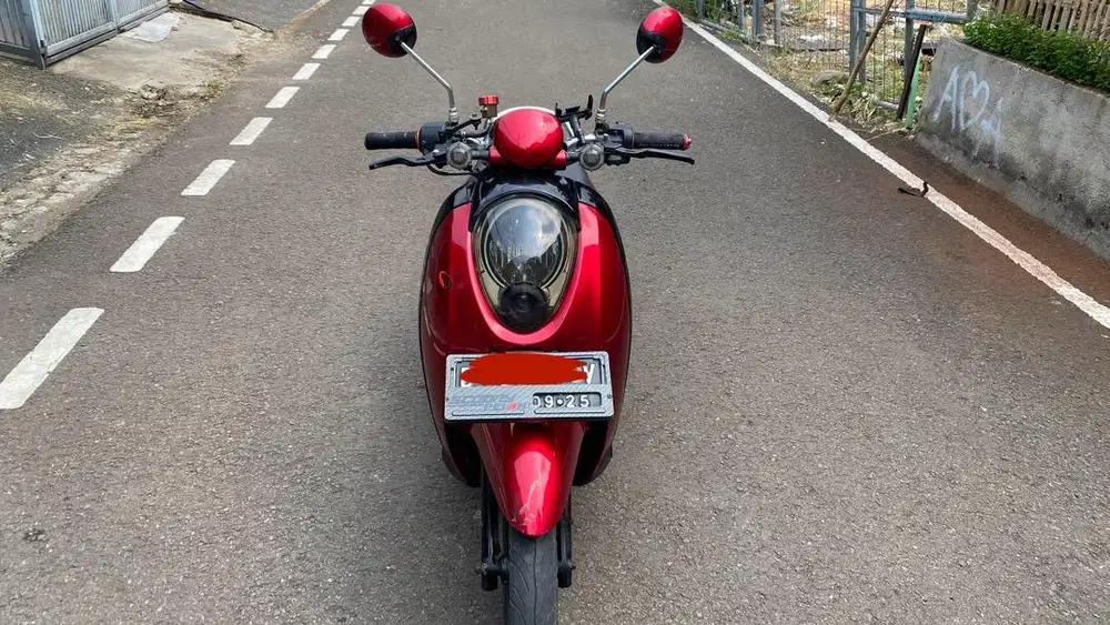 Honda Scoopy 2012 Karbu Pajak Mati Ganti Plat