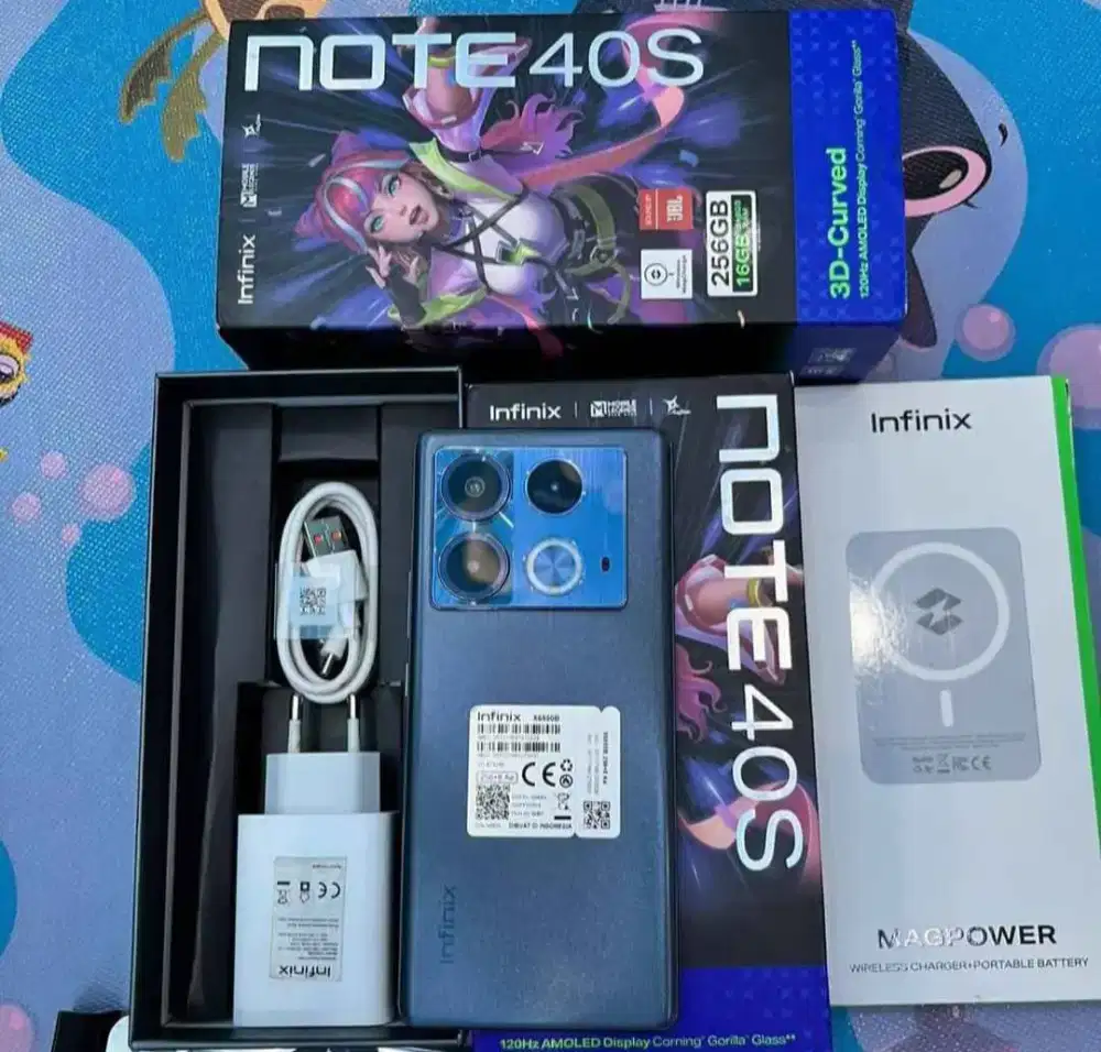 Infinix note 40s 8+8(16)/256