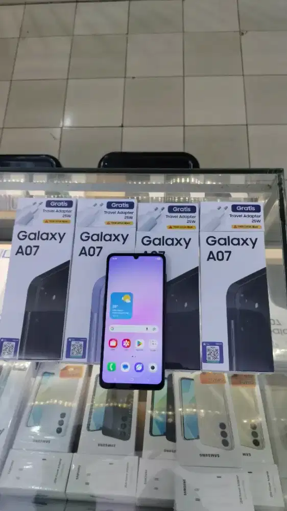 SAMSUNG A07 BARU, SEGEL