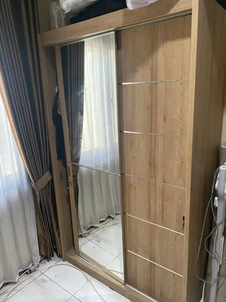 LEMARI BAJU 2 PINTU MURAH KOKOH