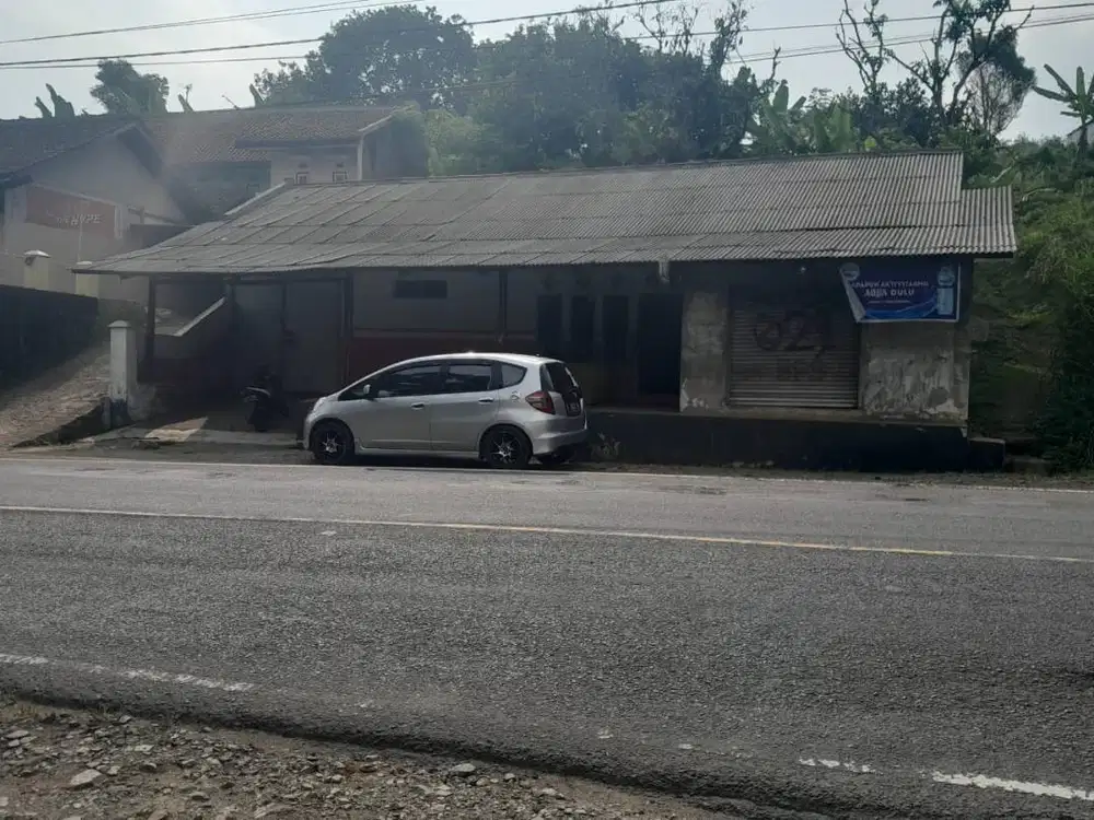 Tanah Dan Bangunan SHM 1200 M2 Pinggir Jalan Cikalong Wetan Bandung