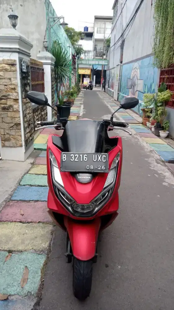 pcx 2021 merah dop mulus bagus terawat pcx harga nmax
