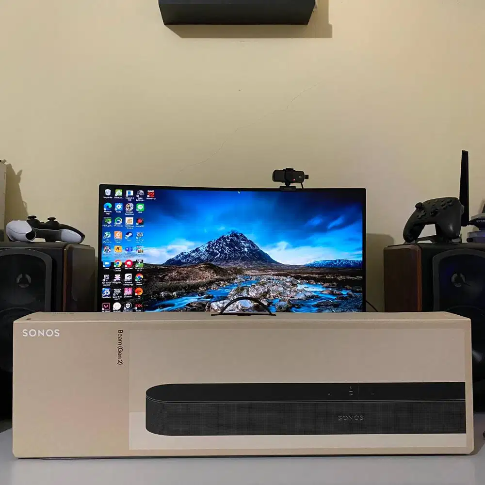 SONOS BEAM 2 NEW BNIB BLACK SEGEL