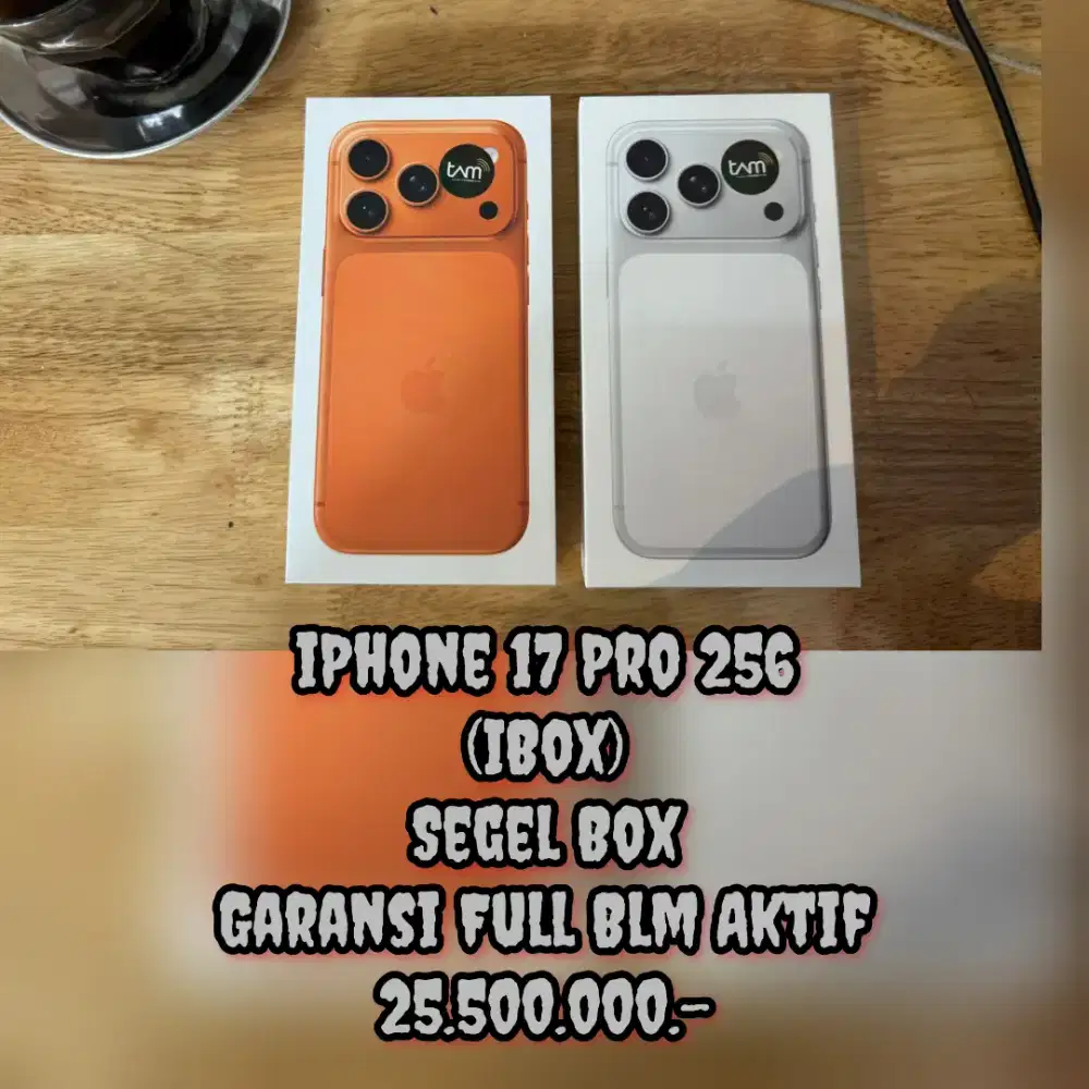 iPhone 17 Pro 256 (iBox) Segel Box