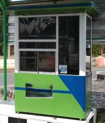 Pos dan perangkat parkir bekas