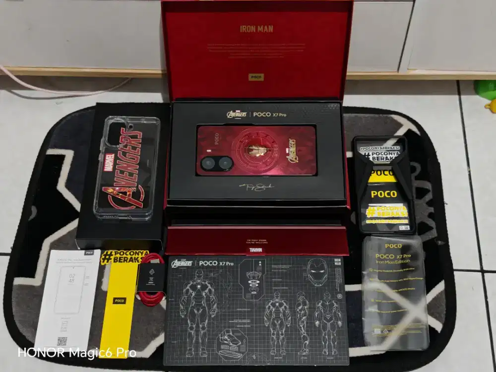 Poco X7 Pro 5G 512GB Limited Edition Spesial IRON MAN