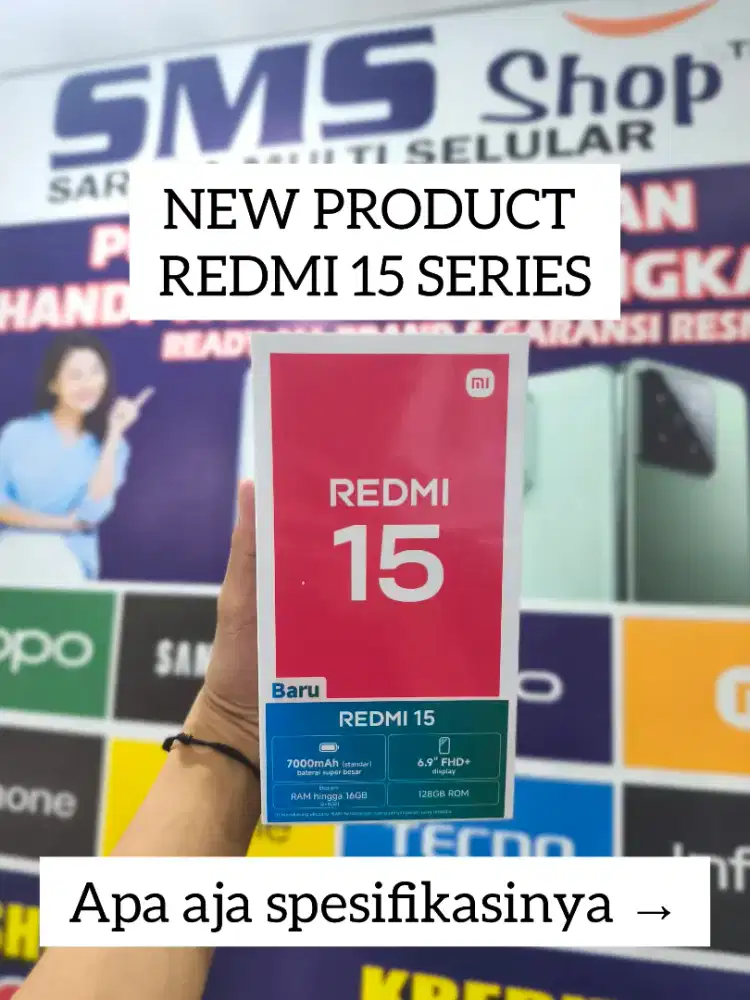 NEW REDMI 15 SERIES