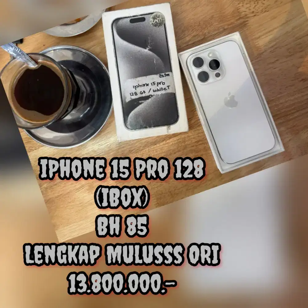 iPhone 15 Pro 128 (iBox) Bh 85