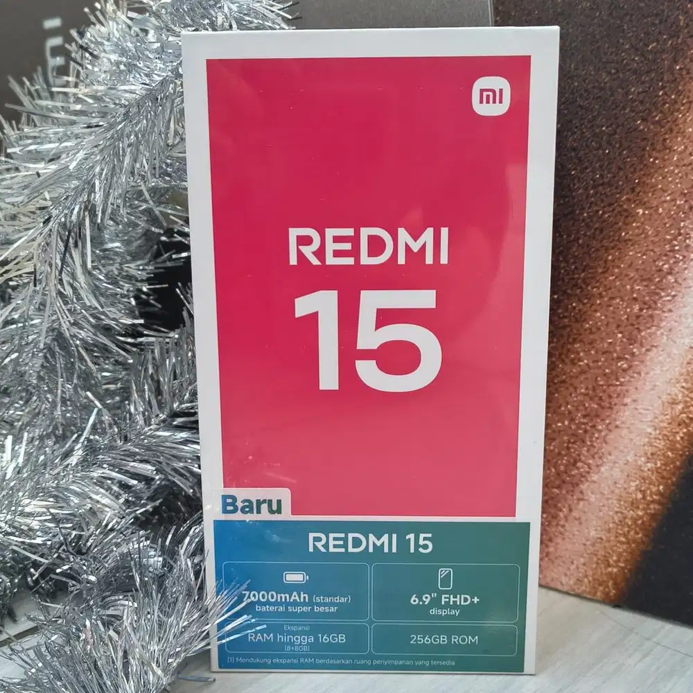 PROMO NEW REDMI 15 GARANSI XIAOMI INDONESIA!! BISA KREDIT TANPA DP!!