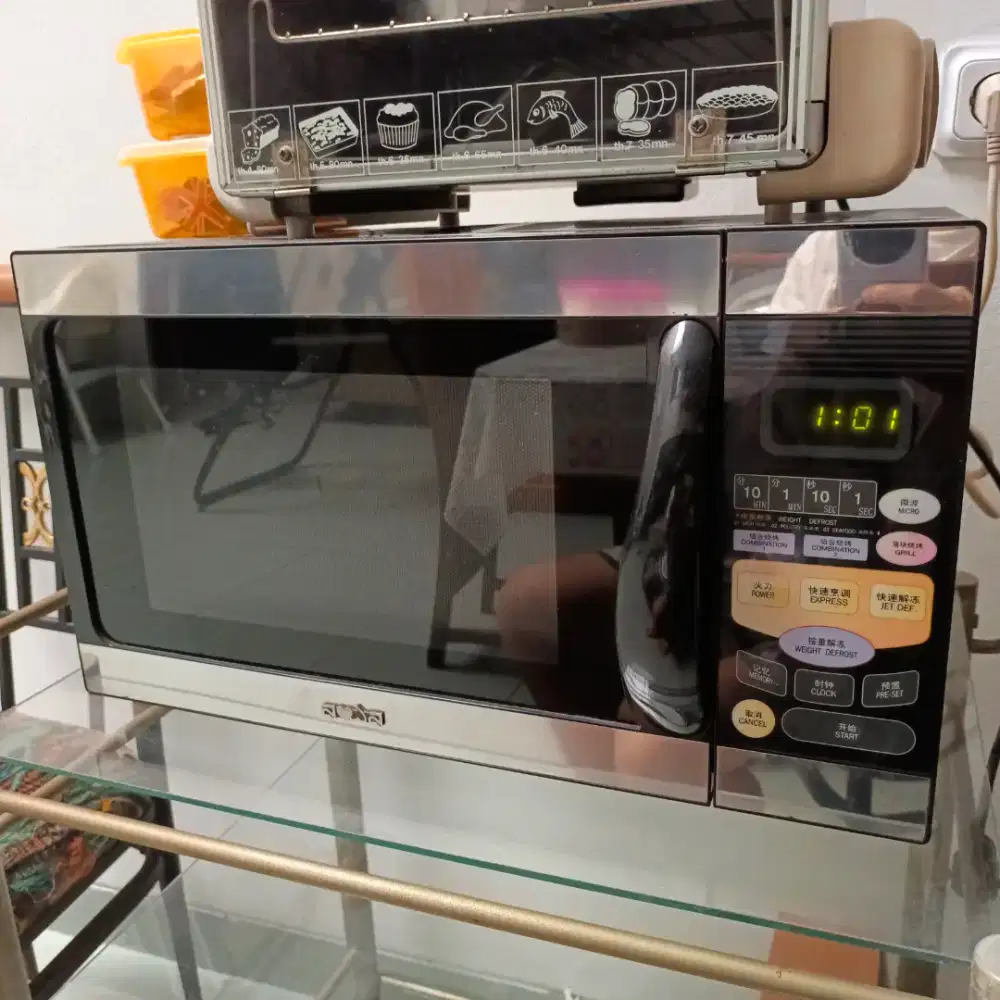 Microwave oven aowa bekas