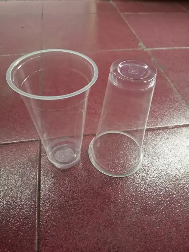 Cup plastik 18oz slim