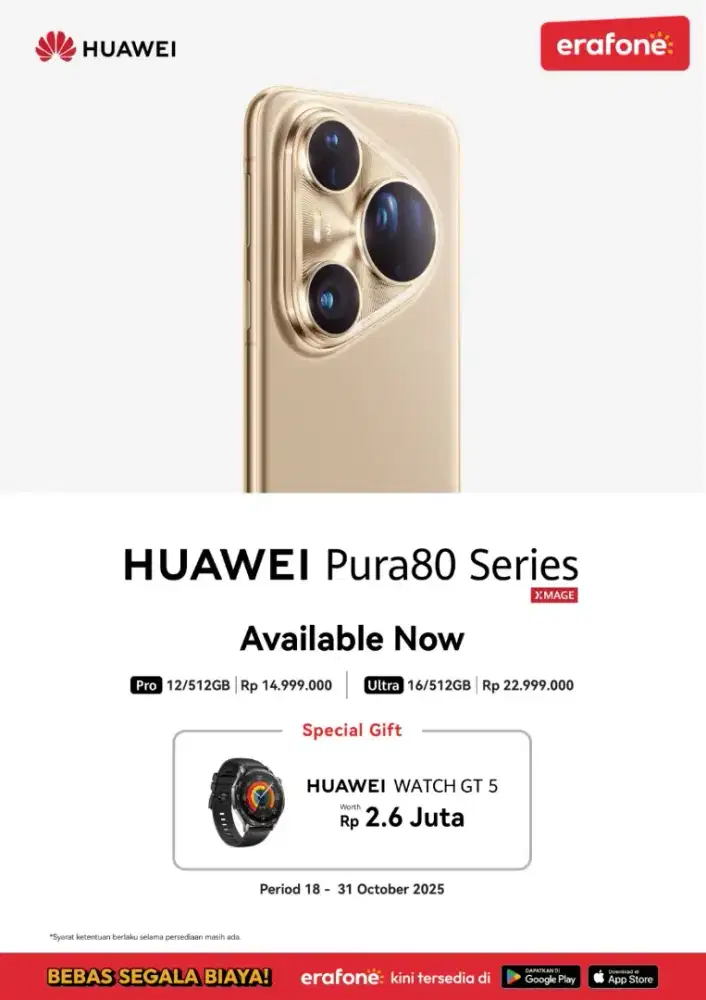 HUAWEI PURA 80 SERIES TERMURAH