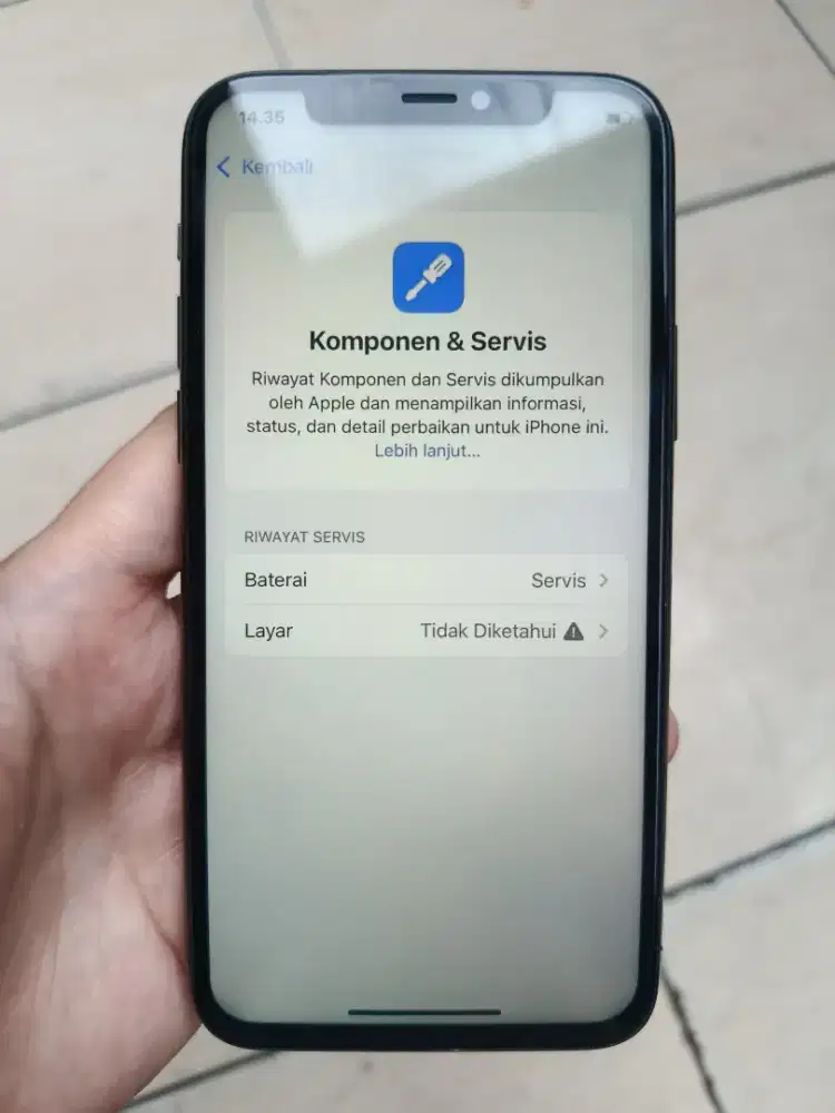 Iphone 11 Pro 64GB Face ID True Tone Normal Sinyal Bs 3 dan M3 HP+Kbl