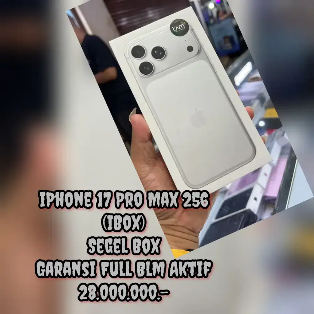 iPhone 17 Pro Max 256 (iBox) Segel Box