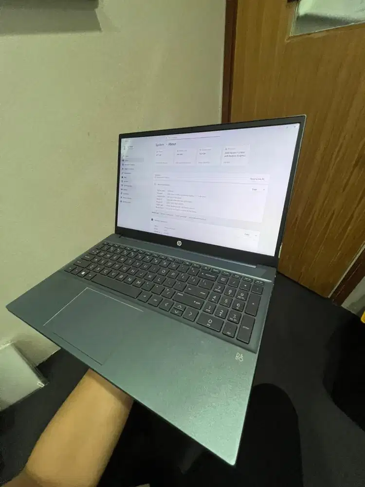 LAPTOP HP PAVILION RYZEN 7 RAM 16/500GB MULUS