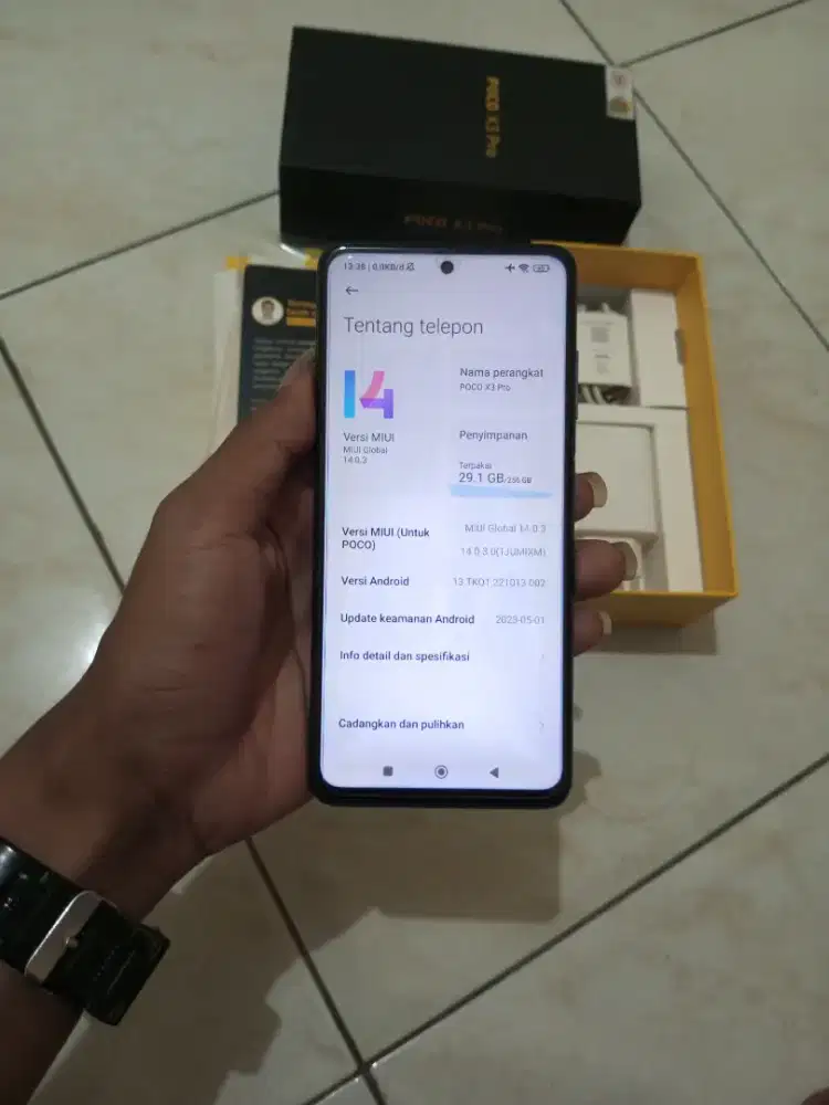 Poco X3 Pro 8/256 Fullset Resmi