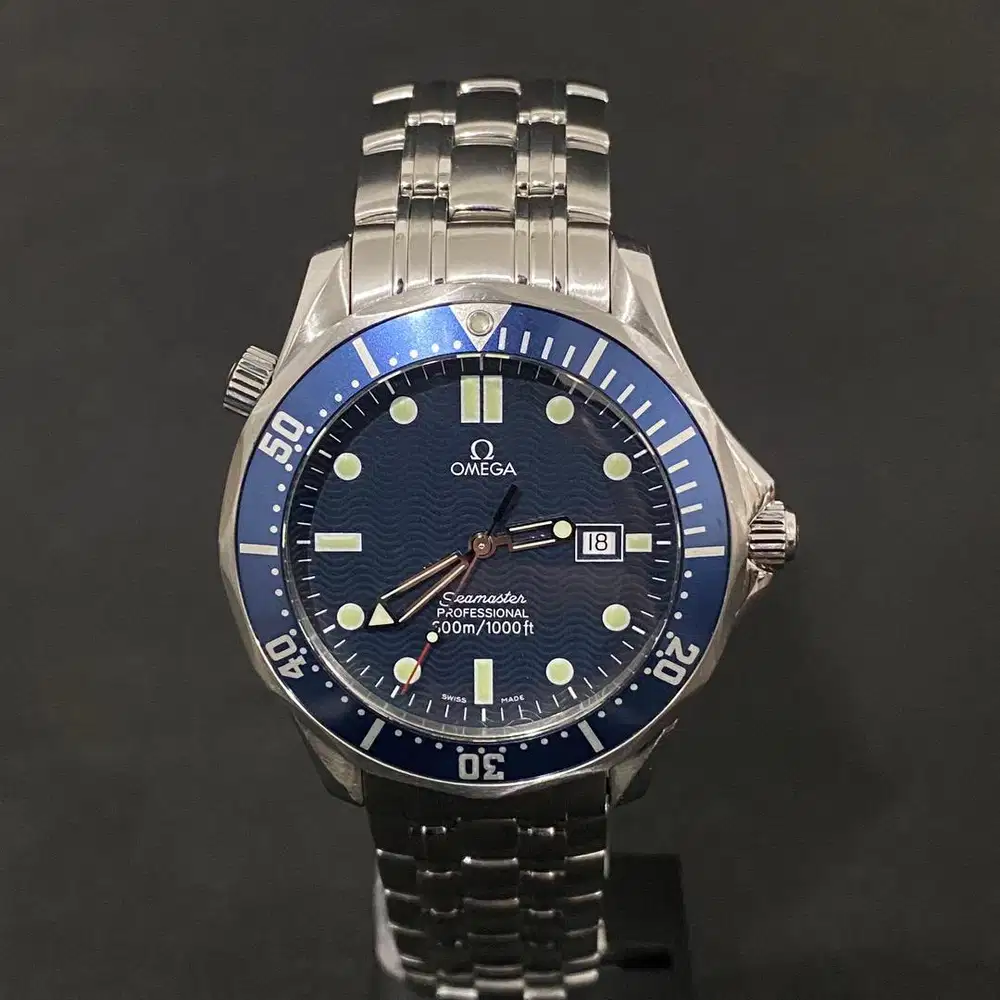 Omega Seamaster 300m 41mm Quartz Blue Wave 2541.80