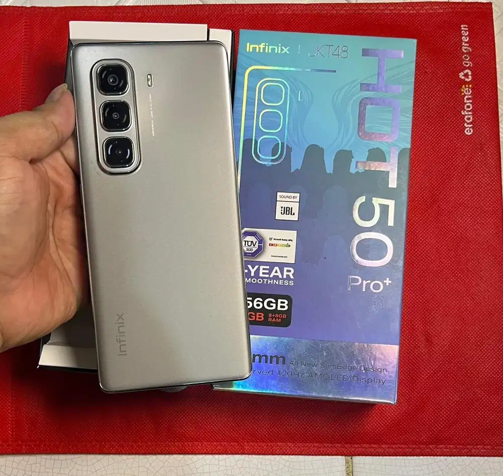 Infinix hot 50 pro plus nfc 8/256 fullset
