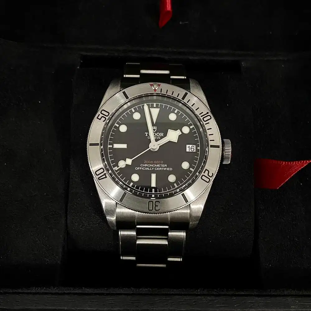 Tudor Black Bay Steel bezel Full Set 41mm Black dial 200M