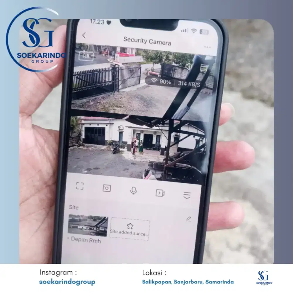 CCTV PANTAU DARI HP BISA KOMUNIKASI JARAK JAUH