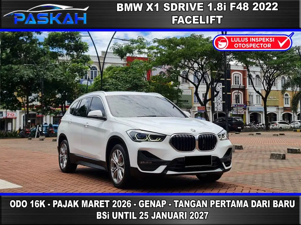 FACELIFT Odo=16k GENAP Bunga=4,5% NEW BMW X1 2022 BMW  X 1 2022 PASKAH