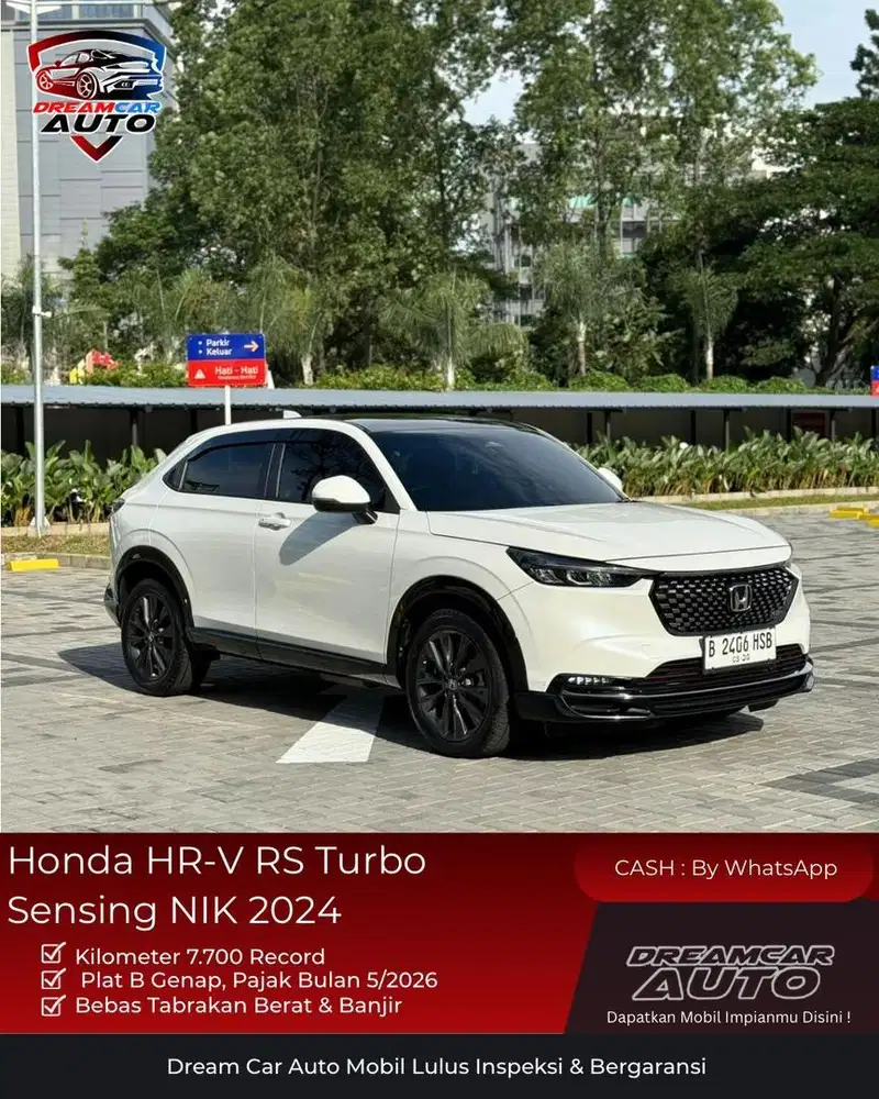 [Km 7rb] Honda Hr-v Rs Turbo Sensing Nik 2024 Special Edition Se CRV