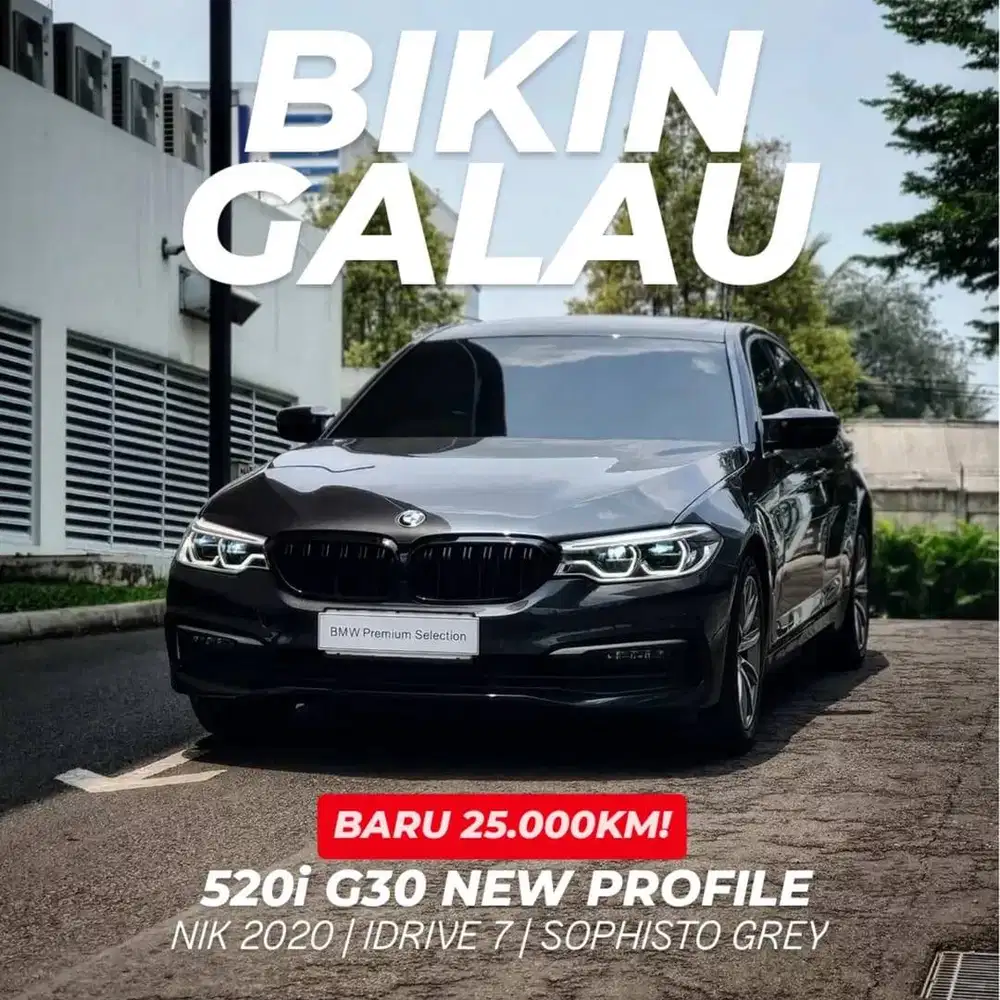 BMW 520I LUXURY 2020 LOW KM BEST DEAL DP START FROM 10% PROMO BUNGA 0%