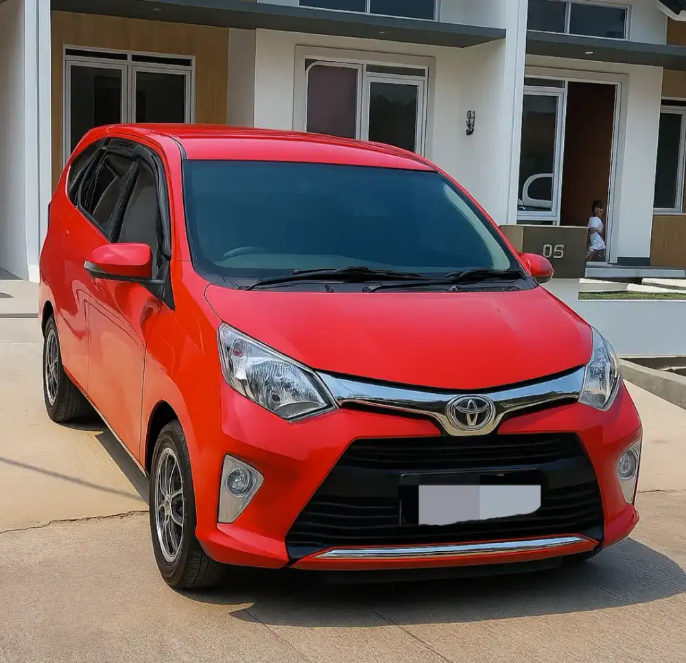 Dp 6jt Toyota Calya Matic 2017 plat Bandung