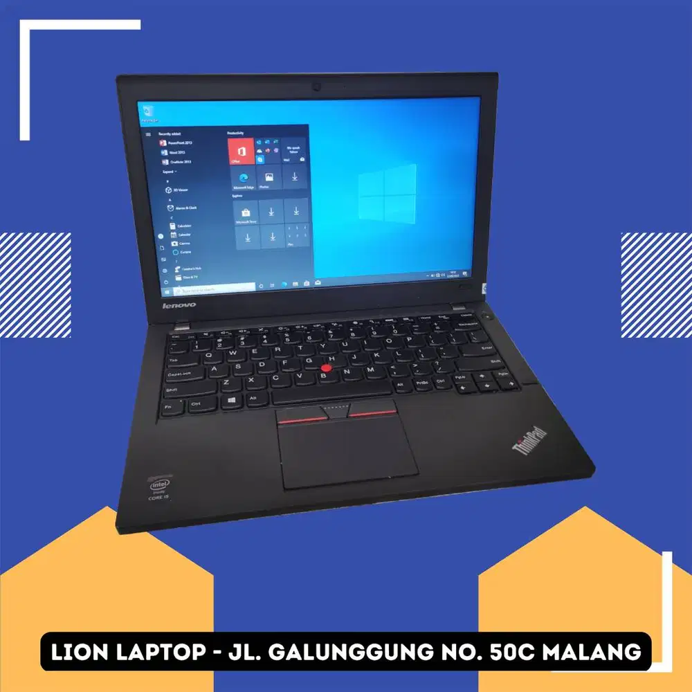 RAM 8GB SSD 256GB Core i5 Lenovo Thinkpad X250 [23|10]