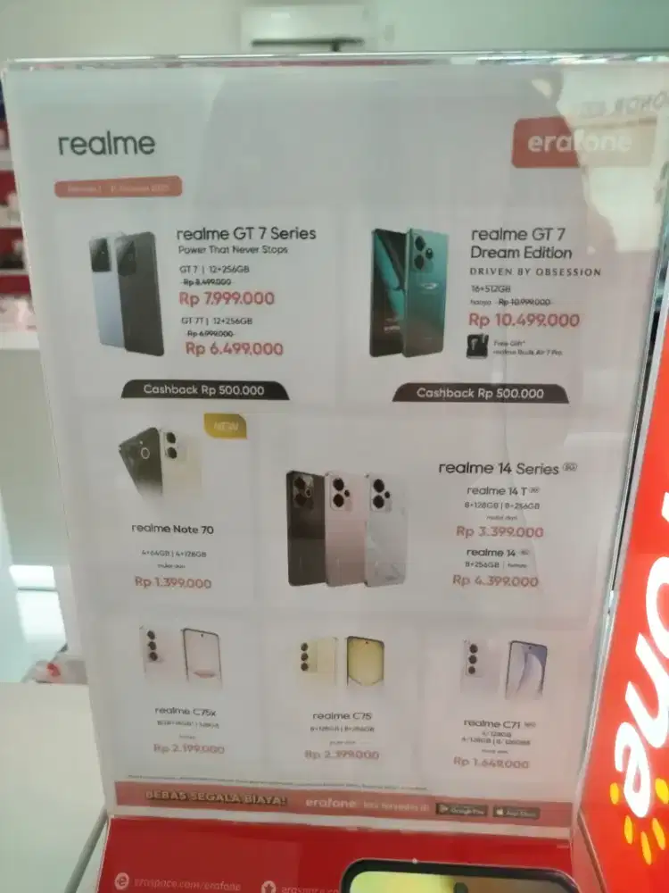 REALME SERIES ERAFONE STORE