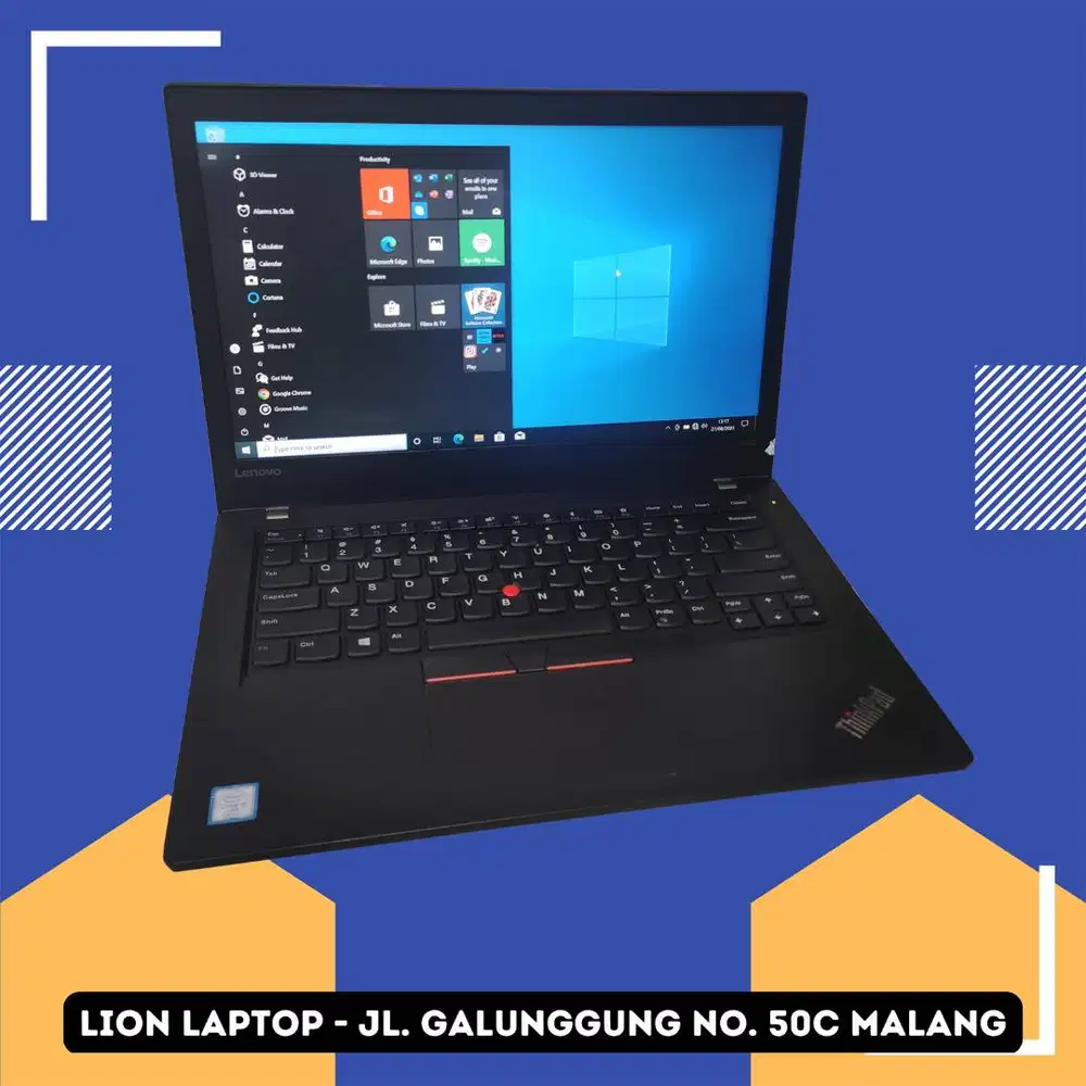 RAM 16GB Core i5 Gen7 SSD 256GB Lenovo Thinkpad T470 [23|10]
