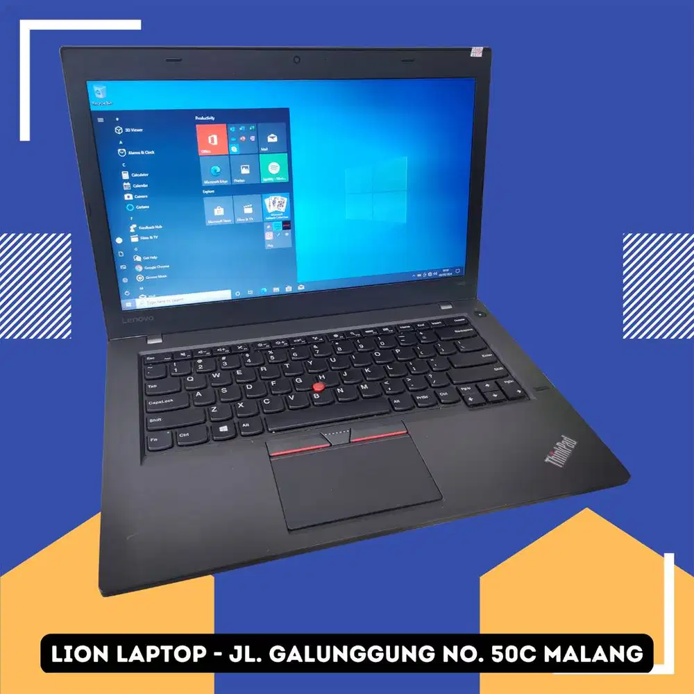 RAM 8GB Core i5 SSD 256GB Lenovo Thinkpad T460 [23|10]