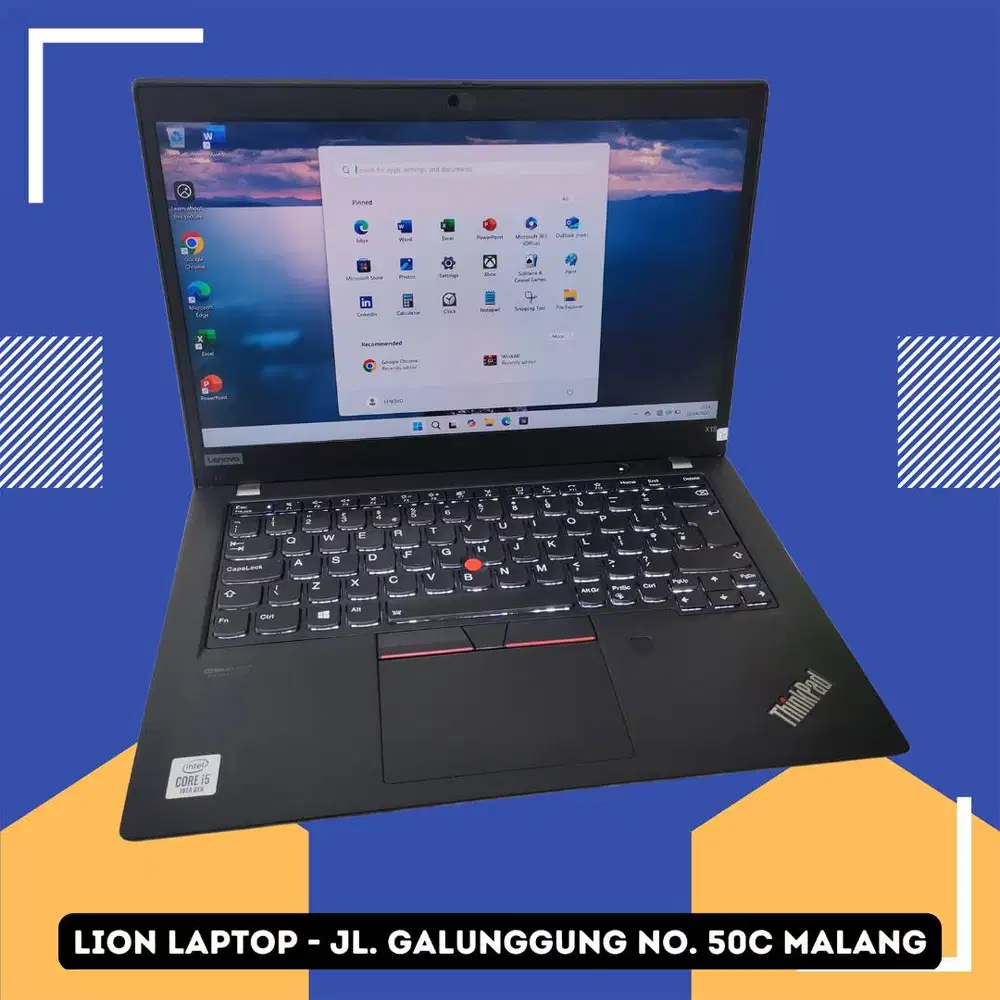 Core i5 Gen 10 slim mulus RAM 8GB SSD 256 Lenovo Thinkpad X13 [23|10]