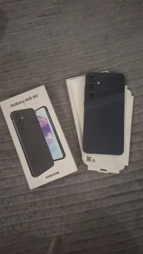 Samsung galaxy a55 8/256gb resmi seins fullset like new