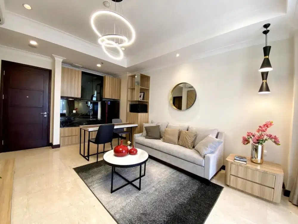 Disewakan Apartemen Permata Hijau Suites Tipe 2 BR Full Furnished