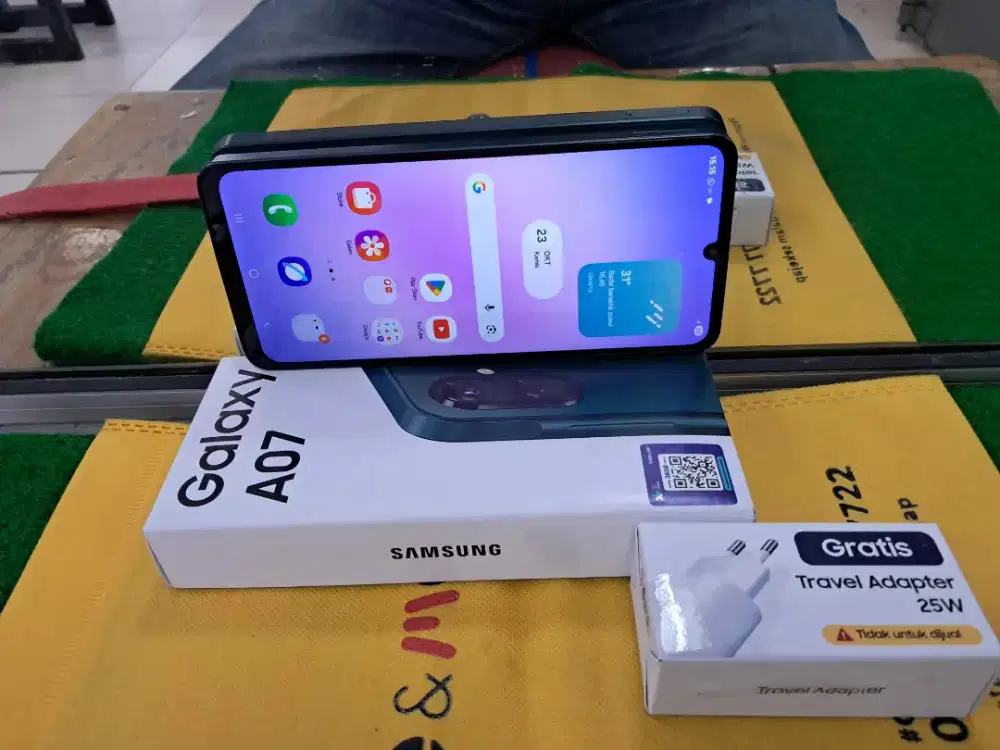 Samsung A07 Ram 6 /128 gb mulus lengkap gransi