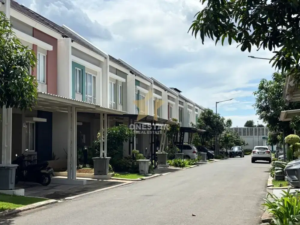 BEST DEAL Cluster Agnesi Gading Serpong Full Furnish Hadap Taman