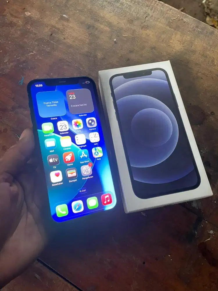 Iphone 12 inter 128gb blue full set