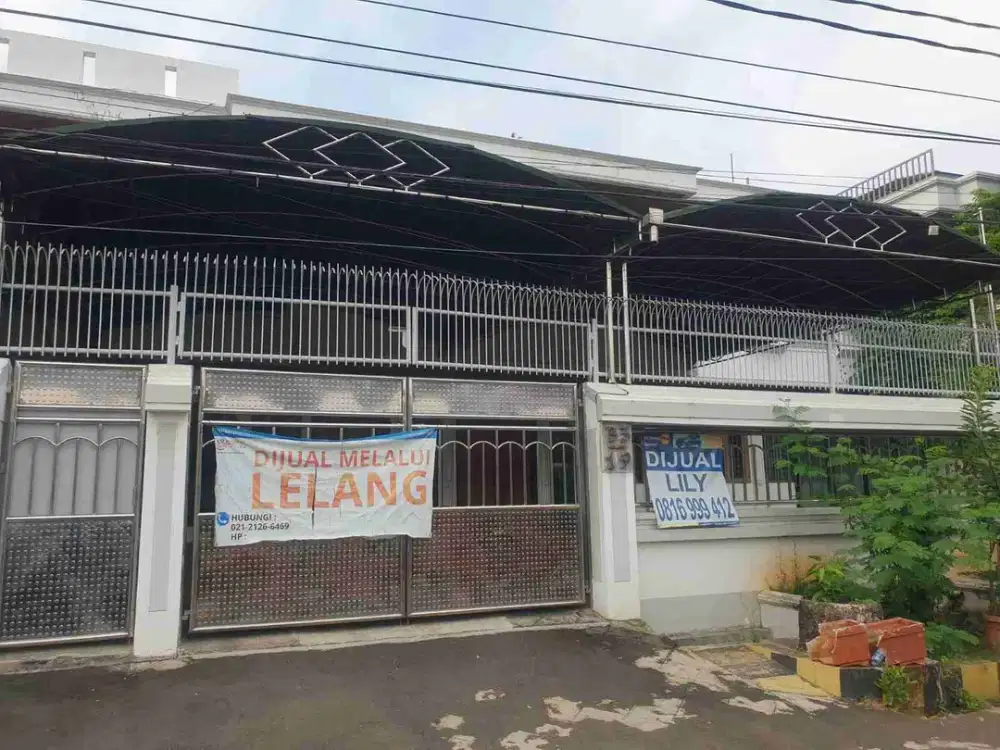 Rumah Lama di Perum Danau Indah Barat Sunter Jakarta Utara