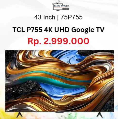 TCL 43 Inch | 75P755 P755 4K UHD Google TV
