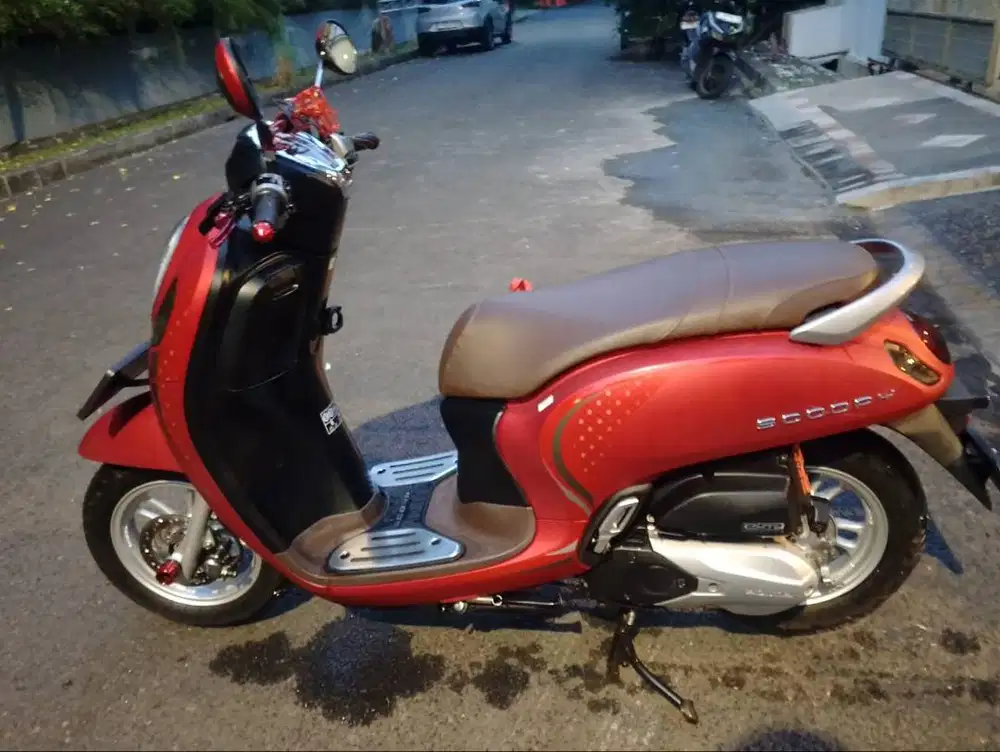 Honda Scoopy 2024, keyless,