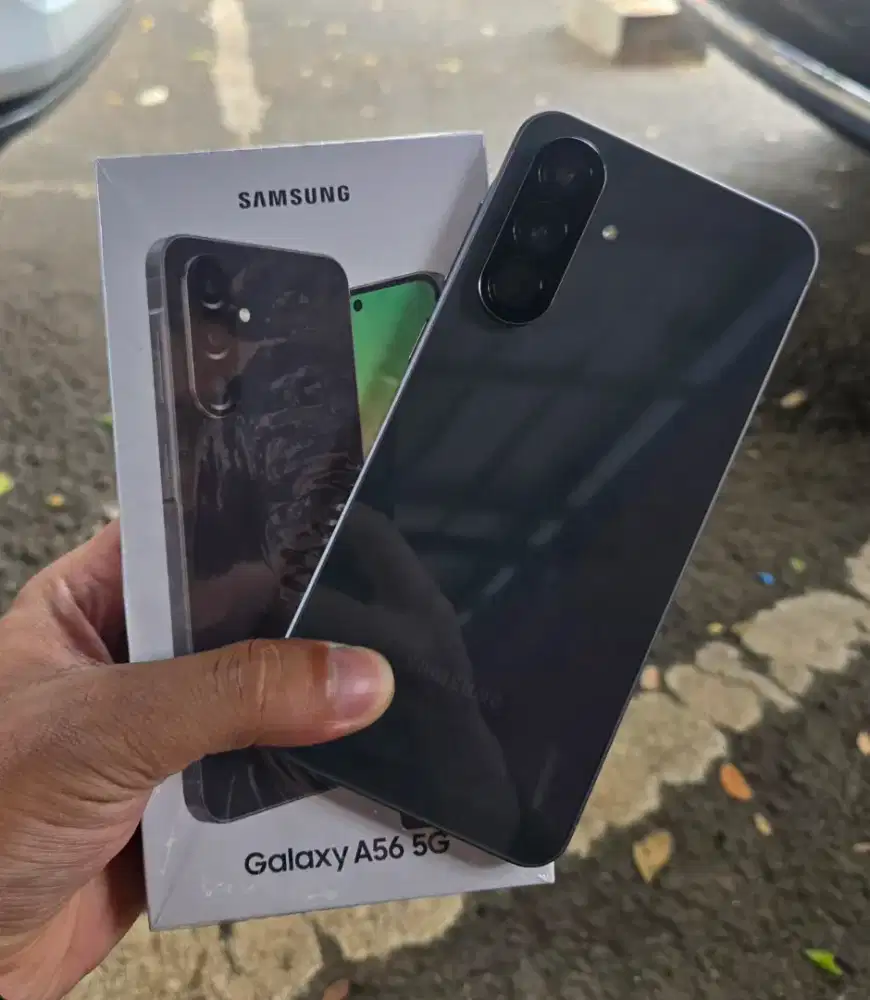 SAMSUNG A56 8/256GB FULLSET MULUS LIKE NEW BARU PAKAI 1 BULAN