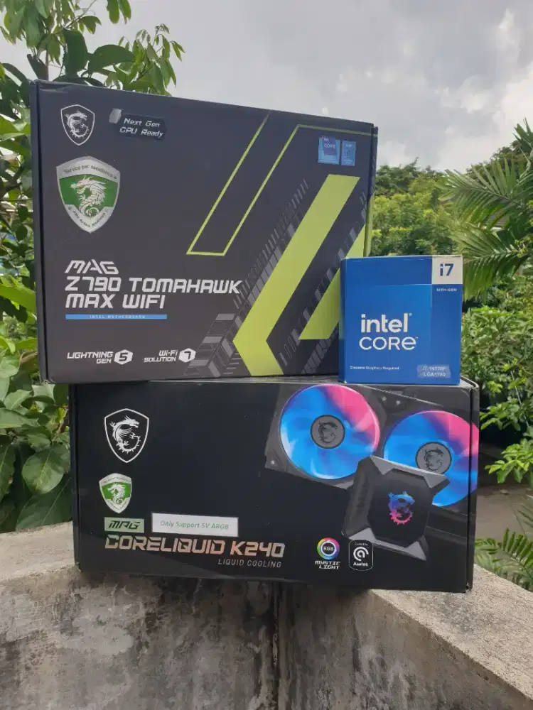 Paket Intel Core i7, Mobo dan Cooling