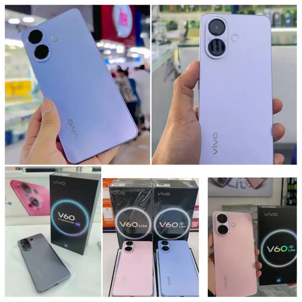 Vivo V60 Lite 5G 8/256GB Bisa Kredit Tanpa DP