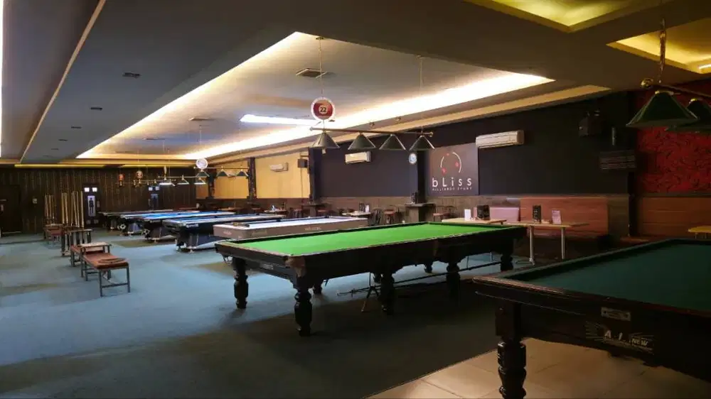 dijual bliss pool usaha bangunan billiar didekat sanata dharma gejayan